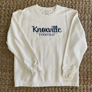 Royce Ivory Comfy Cord Oversized Sweatshirt Knoxville Tennessee XL
